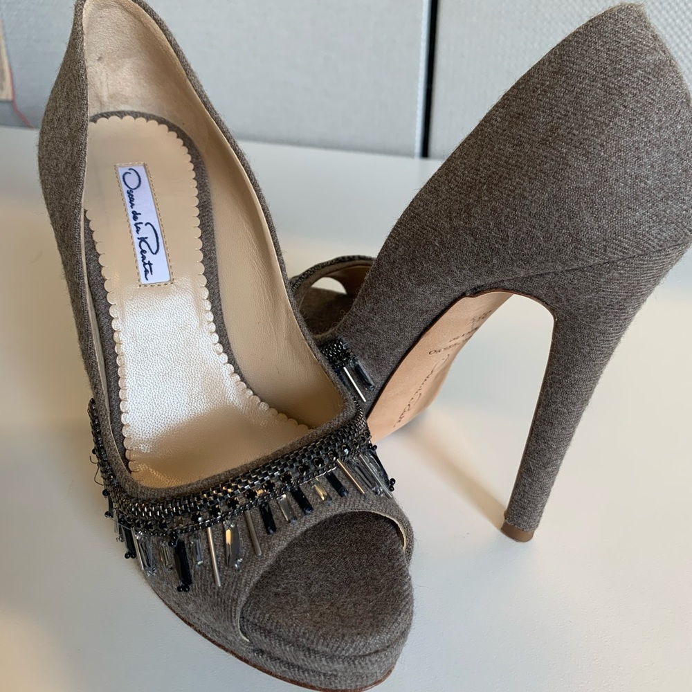 Oscar de la Renta, pumps, size 5 1/2